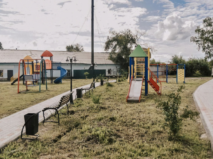 В округе Амурской области установят детскую спортплощадку