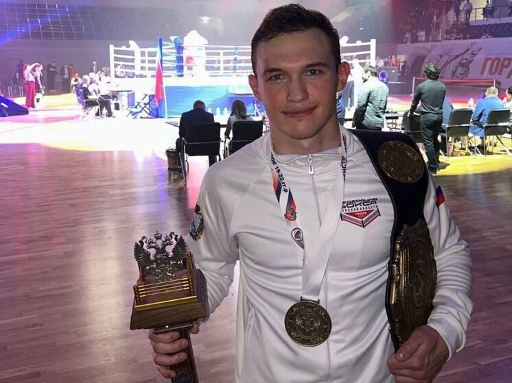 Курский боксер Михаил Усов стал чемпионом России