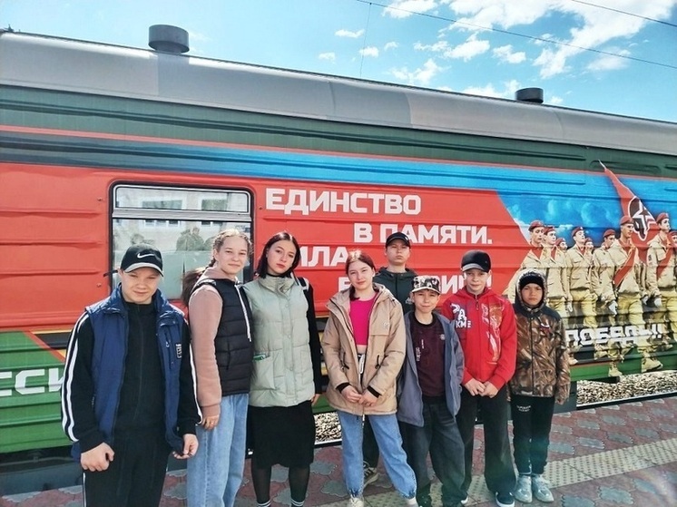 Агитпоезд по пути в Улан-Удэ сделал остановку в Северобайкальске