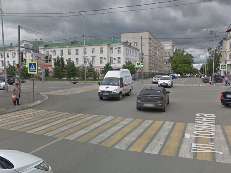 Массовая авария произошла в центре Кургана