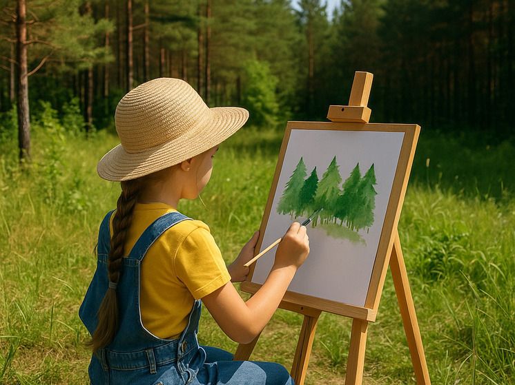 Детей Чувашии пригласили на конкурс рисунков «Защитим лес вместе»