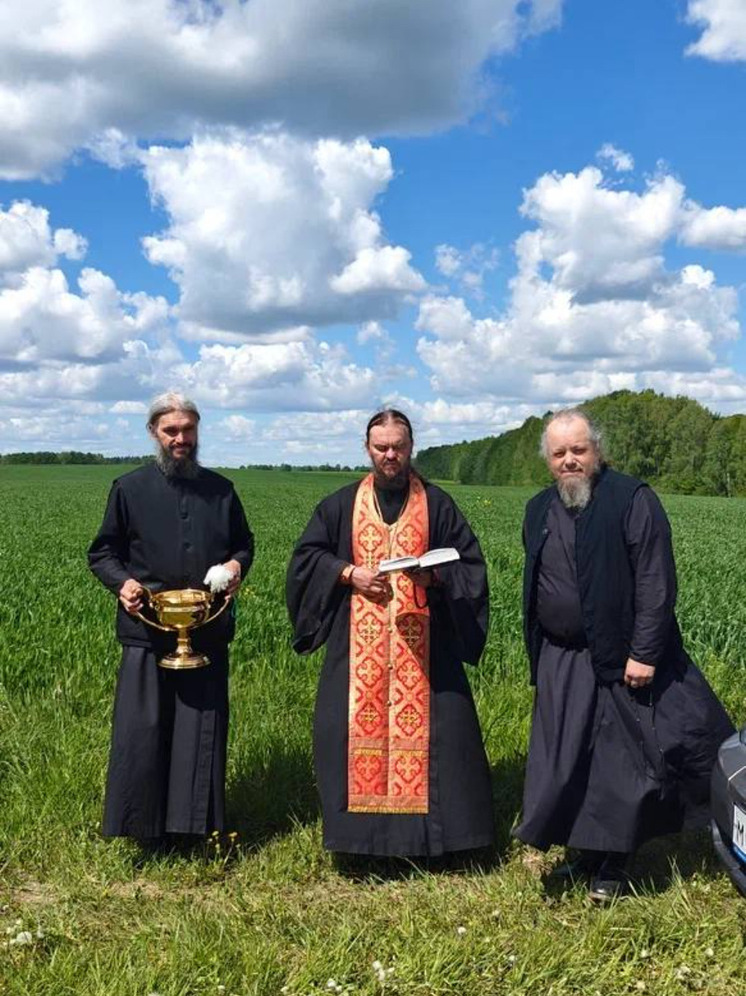 В Оптиной пустыни готовятся к посевному сезону