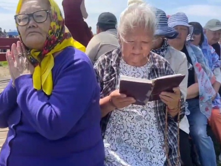 В Калмыкии провели буддийский ритуал