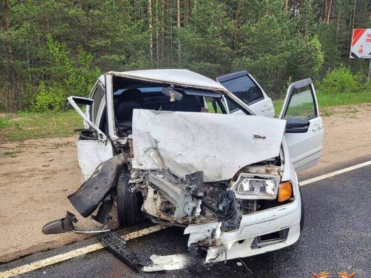При столкновении двух авто в Тверской области пострадал человек