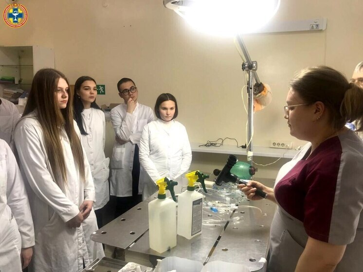 Будущие ветеринары Чувашии проходят практику на городской ветстанции