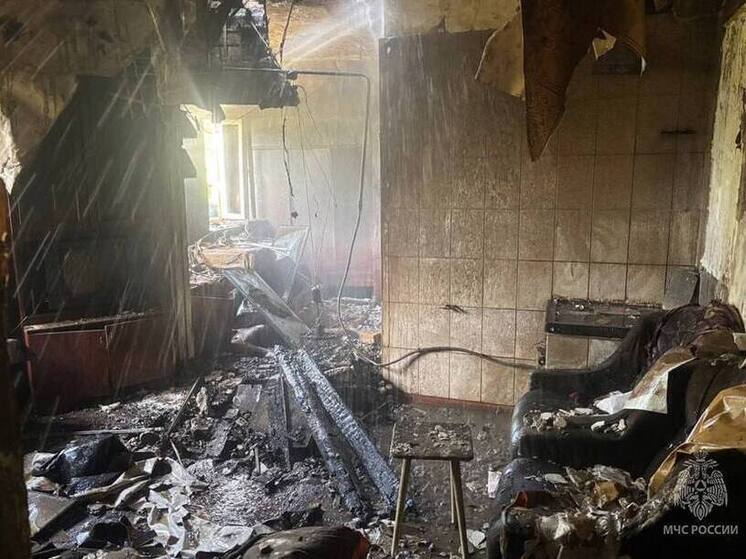 Мужчина погиб на пожаре в Старобешево