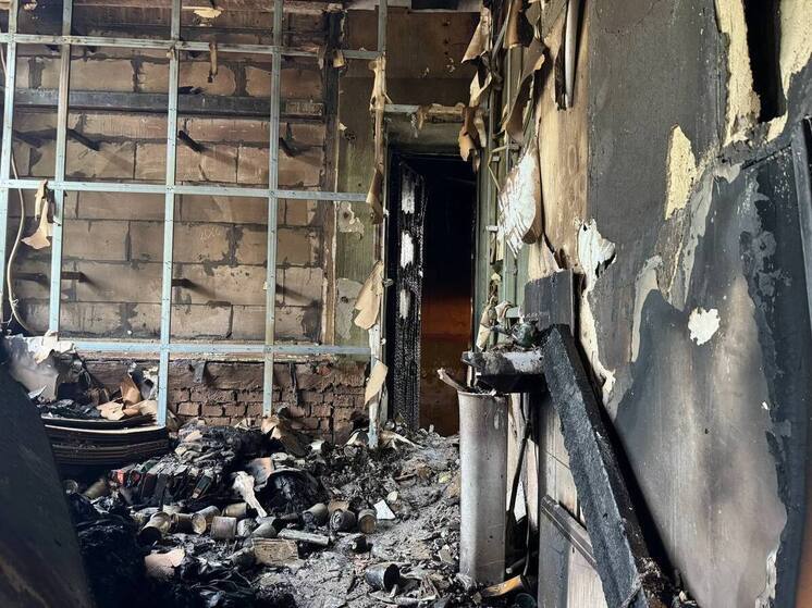 В Подпорожье подожгли склад волонтерского штаба