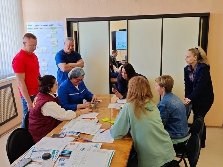 Рабочая группа ООО «Птицефабрика «Сметанино» успешно завершила обучение на тренинге «Быстрая переналадка SMED»