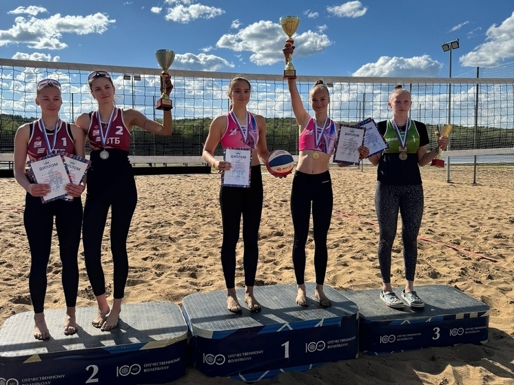 Калужские пляжники выиграли первенство ЦФО