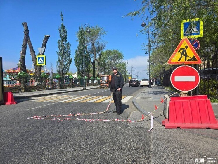 Во Владивостоке до конца августа перекрыт доступ к прибрежной зоне на Батарейной