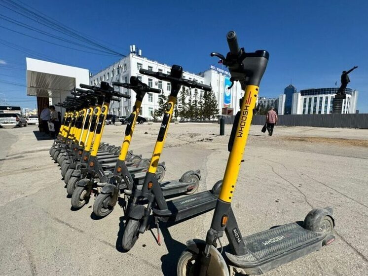 В Якутске за неделю заблокировали более 400 пользователей электросамокатов Whoosh из-за нарушений правил
