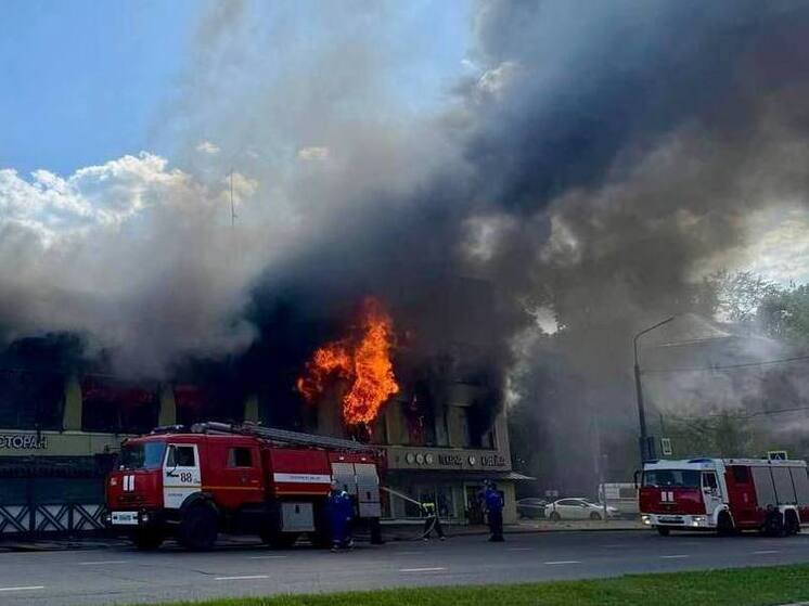 Возбудили уголовное дело после пожара в ТЦ в Королеве