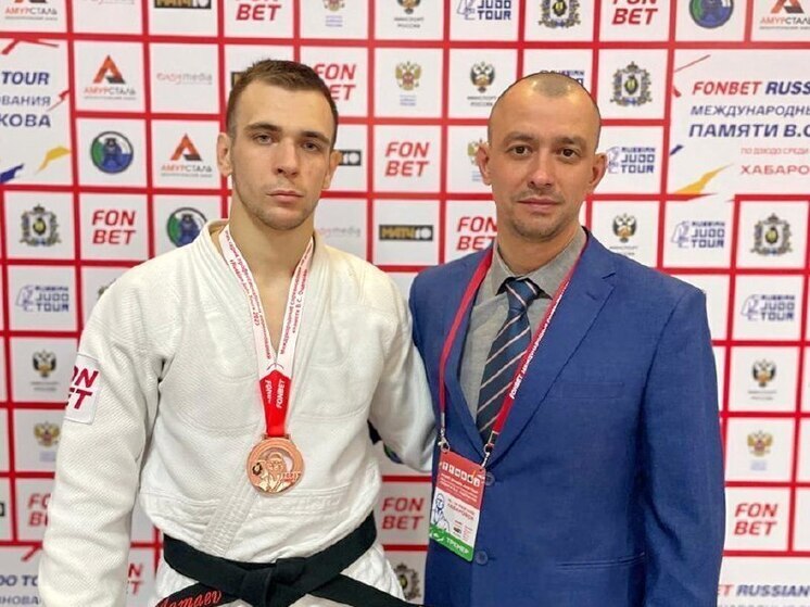 Михаил Мамаев из Хакасии взял бронзу на международных соревнованиях по дзюдо