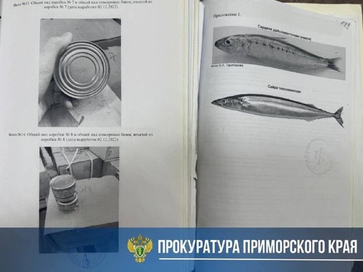Суд займется делом о подделке рыбных консервов, поставленных в детские сады Приморья