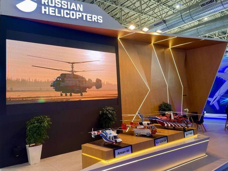 Улан-Удэнский авиазавод представил новый Ми-171А3 на выставке LIMA-2025 в Малайзии