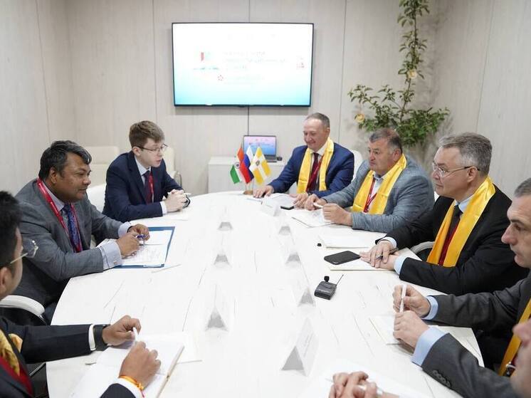 Глава Ставрополья обсудил с послом Индии перспективы сотрудничества