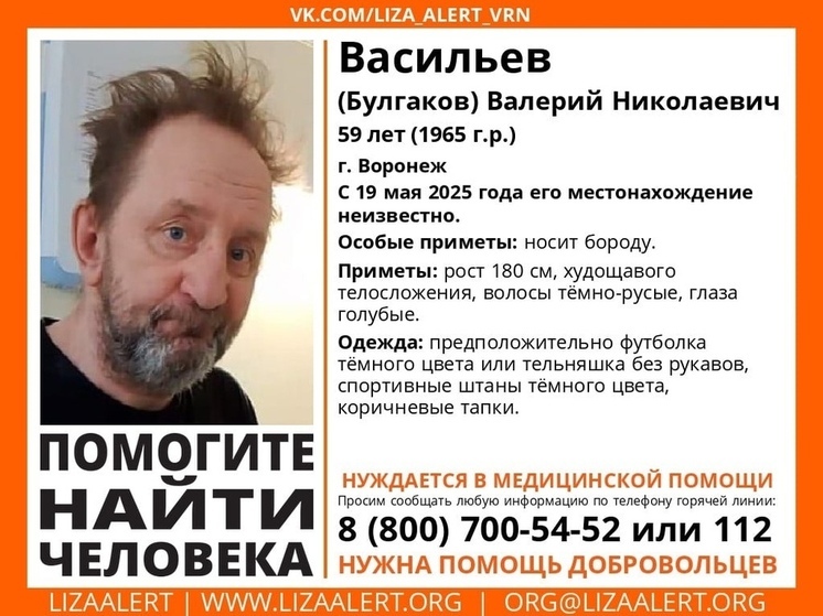 Воронежские волонтеры продолжают активный поиск двух пропавших мужчин