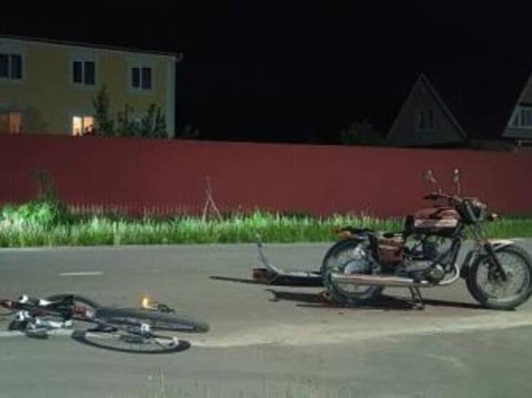 В Брянске ищут сбежавшего с места ДТП мотоциклиста
