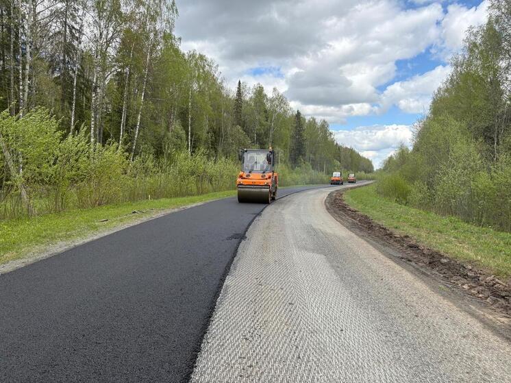 В Марий Эл ремонтируется трасса Оршанка – Упша
