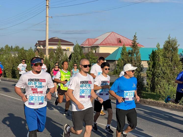 В Бишкеке прошёл полумарафон One Run