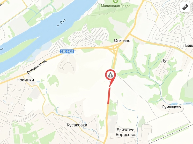 Проезд по трассе Р-158 в Нижегородской области будет затруднён
