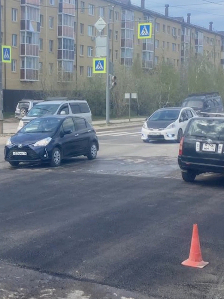 Пробка из-за ремонта в Якутске: приняты срочные меры