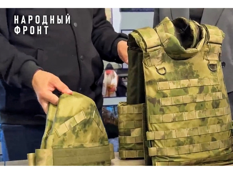 Орловский «Народный фронт» помог бойцу СВО с экипировкой и продуктами