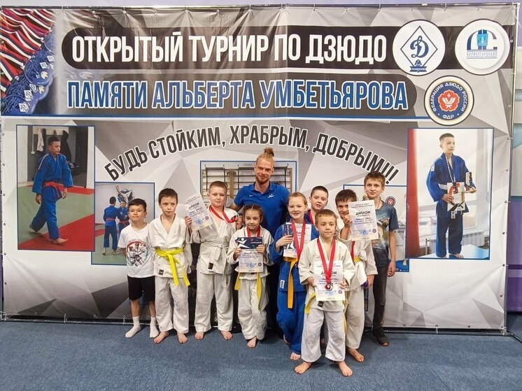 Семь медалей завоевали в Раменском юные дзюдоисты из Пущино