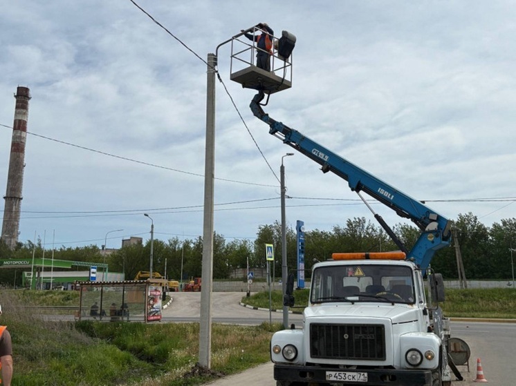 На улице Самоварной в Туле появится новое освещение по просьбам жителей
