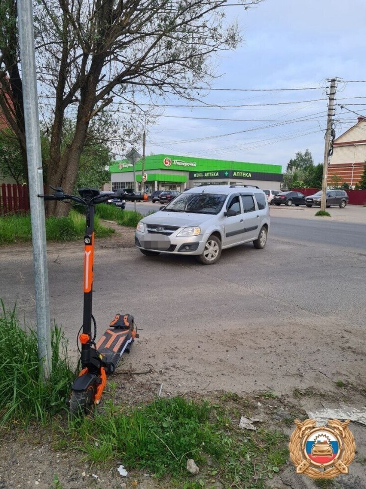 Подросток на самокате пострадал в ДТП на Затверецком бульваре в Твери