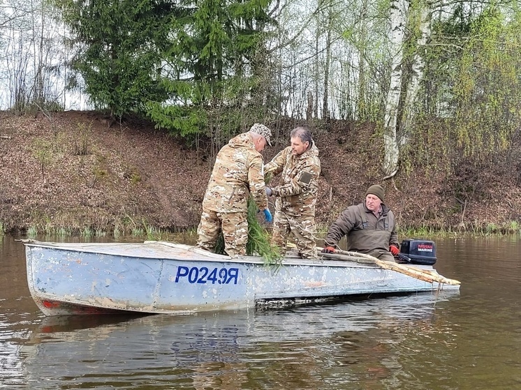 На Рыбинском водохранилище задержали браконьеров