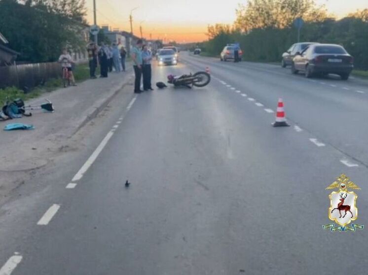 Подросток на питбайке сбил 2-летнего ребенка в Нижегородской области
