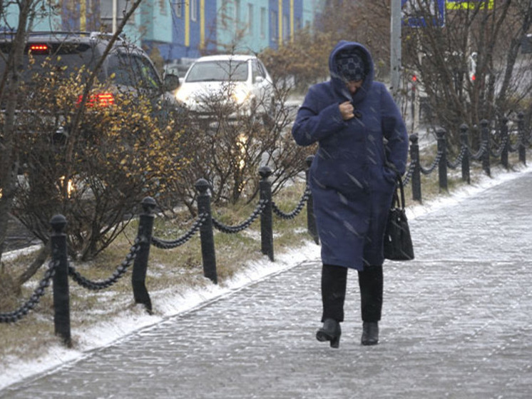 Во вторник на северо-западе округа пройдет дождь со снегом