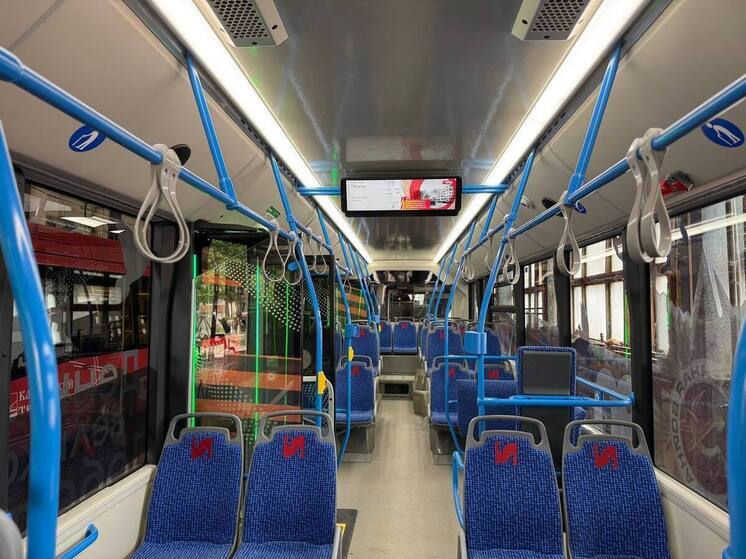 В Калуге запустили пилотный троллейбус с автономным ходом