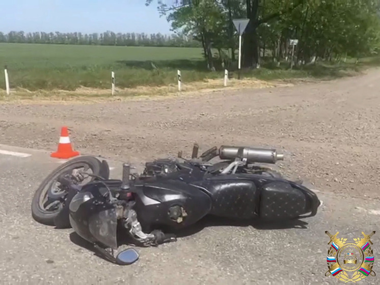 В Ейском районе в результате аварии погиб несовершеннолетний мотоциклист