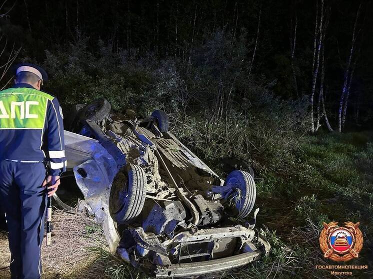 Водитель погиб на федеральной трассе в Приангарье
