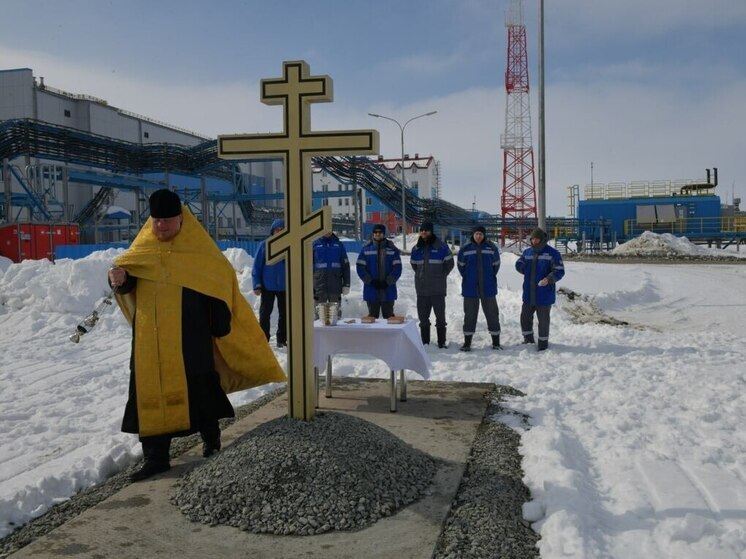 Место под часовню освятили на месторождении в ЯНАО