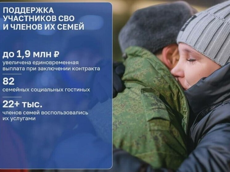В Тюменской области для участников СВО и членов их семей введены 38 мер поддержки