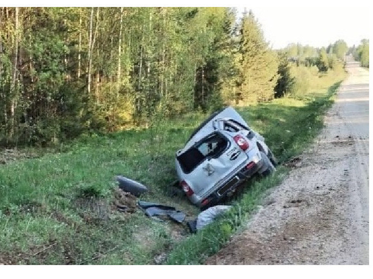 Пьяный водитель улетел в кювет в Никольском округе