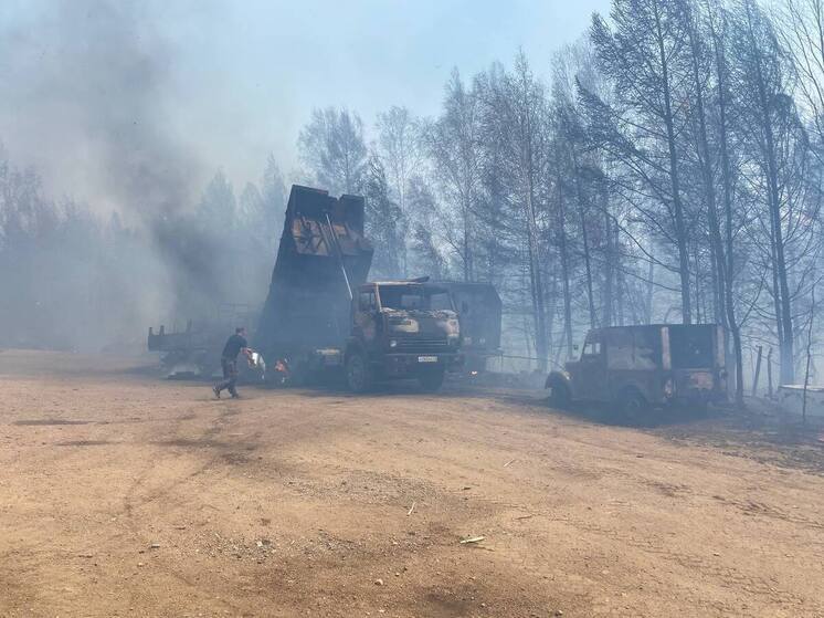 Прокуратура начала проверку из-за пожара возле села Верх-Усугли в Забайкалье