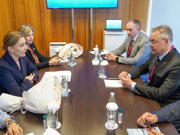 Губернатор Ставрополья Владимир Владимиров провел встречу с руководством кредитных организаций