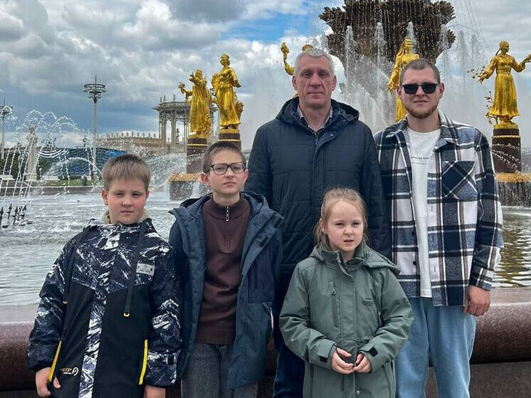 Тамбовчанина, многодетного отца, наградили орденом «Родительская слава»