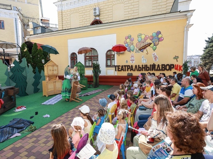 В Тамбовском театре кукол вновь открывается Театральный дворик