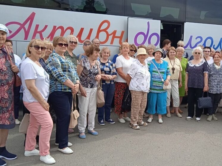 Новый туристический маршрут освоили долголеты из Пущино
