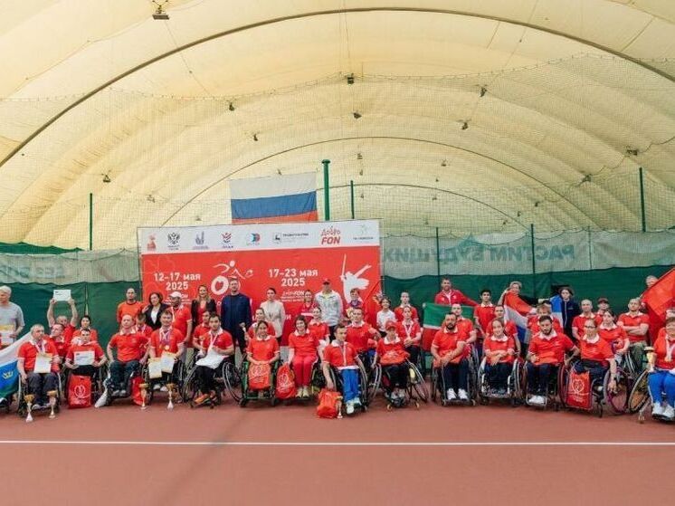 Спортсмены из Башкирии завоевали 8 медалей чемпионата России по теннису на колясках