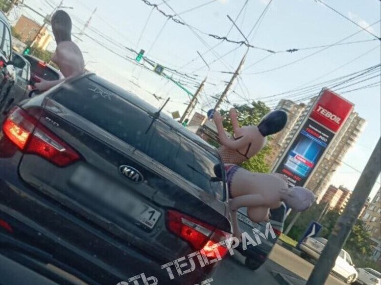 Kia с выпадающими из окон секс-куклами обсуждают туляки