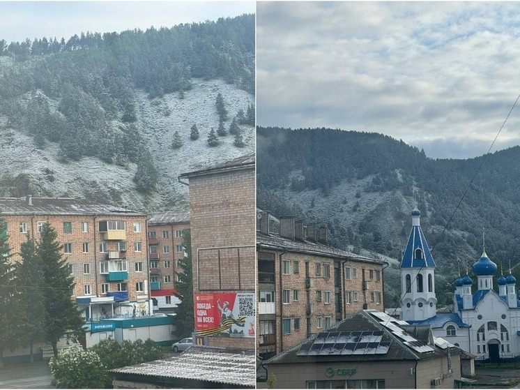 Хакасию засыпало градом размером с горох