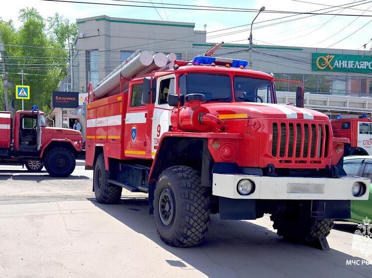 Пожарные Томской области за сутки потушили четыре возгорания