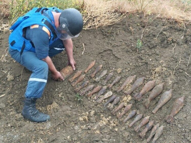В Крыму обезвредили более 30 боеприпасов времен Великой Отечественной войны