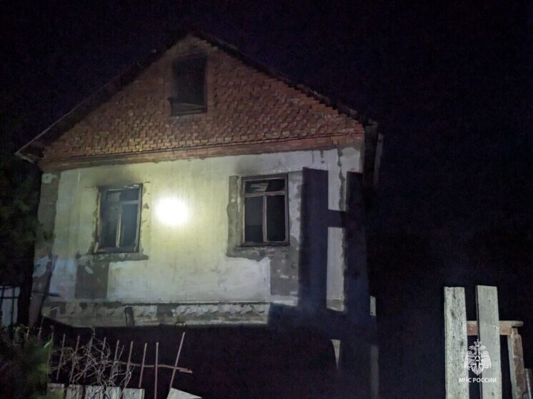 Женщина погибла при пожаре в Батайске